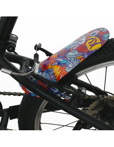 Błotniki rowerowe Kubikes (do rowerów z hamulcami v-brake) Comic
