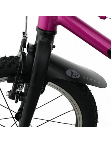 Błotniki rowerowe KUbikes (do rowerów z hamulcami v-brake) Black
