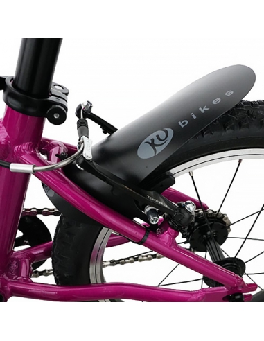 Błotniki rowerowe KUbikes (do rowerów z hamulcami v-brake) Black