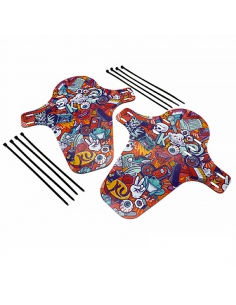 Błotniki rowerowe KUbikes (do rowerów z hamulcami tarczowymi) Comic