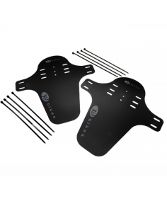 Błotniki rowerowe KUbikes (do rowerów z hamulcami tarczowymi) Black