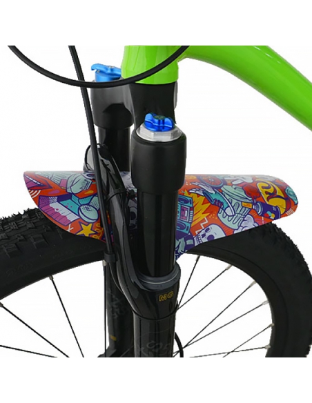 Błotniki rowerowe KUbikes (do rowerów z hamulcami tarczowymi) Black