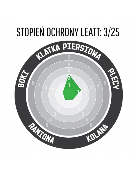 Buzer juniorski Leatt Chest Protector 2.5 Mini Black/Red