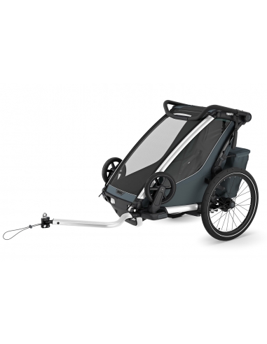 Przyczepka sportowo rowerowa Thule Chariot Cross v. 2 Single Dark Slate (1-osobowa)