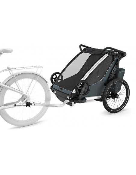 Przyczepka sportowo rowerowa Thule Chariot Cross 2 Double Dark Slate (2-osobowa)