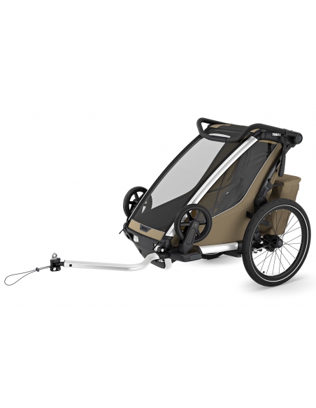 Przyczepka sportowo rowerowa Thule Chariot Cross v. 2 Single Faded Khaki (1-osobowa)