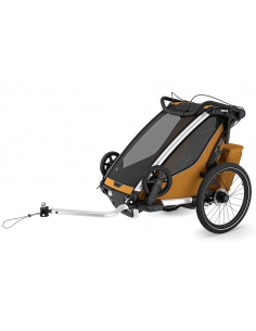 Przyczepka sportowo rowerowa Thule Chariot Sport v. 2 Single Natural Gold (1-osobowa)