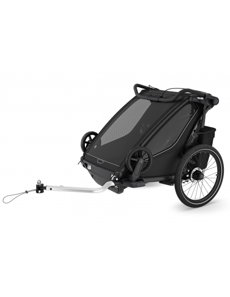Przyczepka sportowo rowerowa Thule Chariot Sport v. 2 Double Black (2-osobowa)
