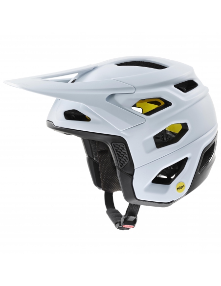 Kask rowerowy full face Uvex Revolt MIPS Cloud-Black Mat (odpinana garda)