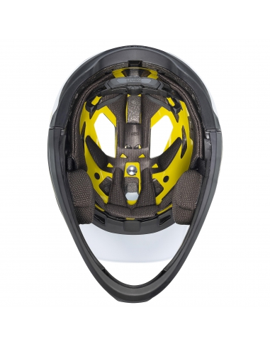 Kask rowerowy full face Uvex Revolt MIPS Cloud-Black Mat (odpinana garda)