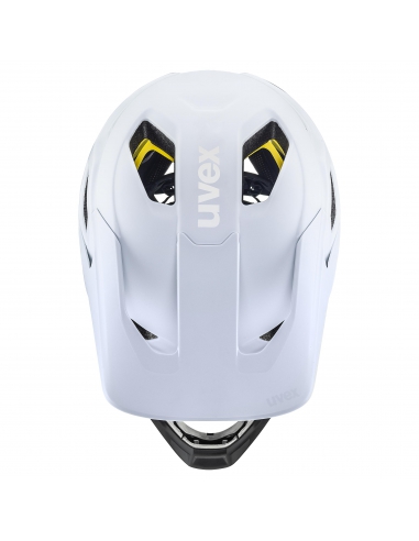 Kask rowerowy full face Uvex Revolt MIPS Cloud-Black Mat (odpinana garda)