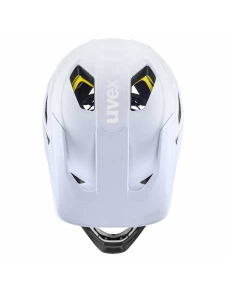Kask rowerowy full face Uvex Revolt MIPS Cloud-Black Mat (odpinana garda)