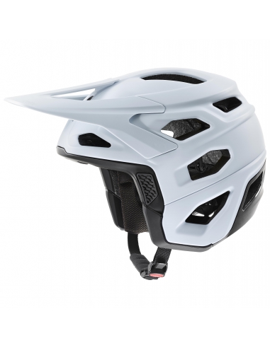 Kask rowerowy full face Uvex Revolt Cloud-Black Mat (odpinana garda)
