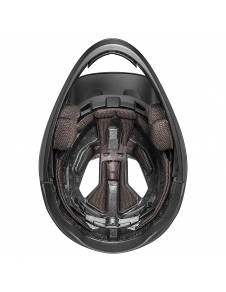 Kask rowerowy full face Uvex Revolt Lilac-Black Mat (odpinana garda)