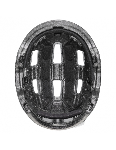 Kask dziecięcy Uvex HLMT 4 Reflexx Black (lampka, odblaskowe naklejki)