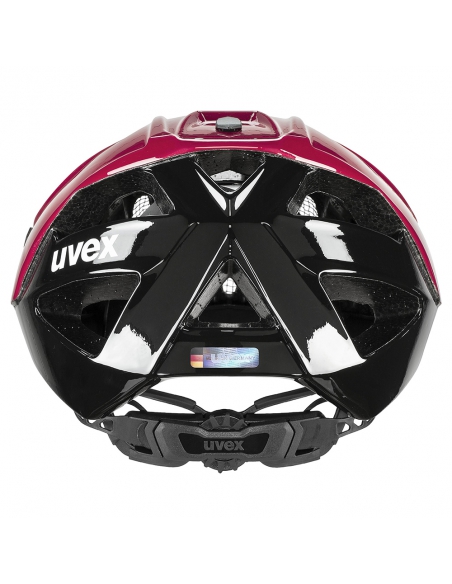 Kask rowerowy Uvex Quatro Ruby Red-Black