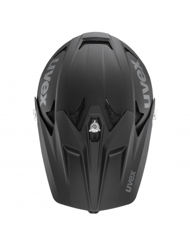 Kask rowerowy full face Uvex HLMT 10 Black-Grey Mat