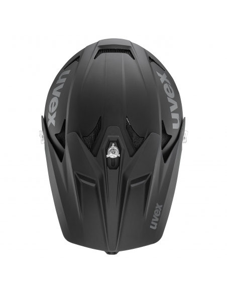 Kask rowerowy full face Uvex HLMT 10 Black-Grey Mat