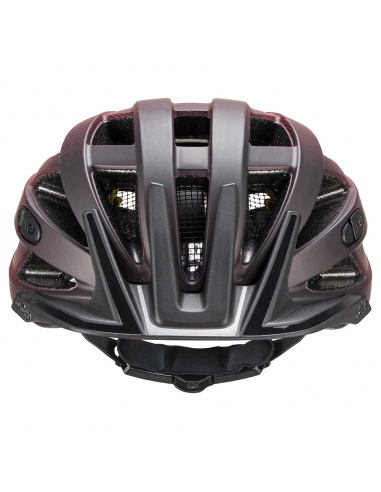 Kask rowerowy Uvex I-vo CC MIPS Black-Red Mat