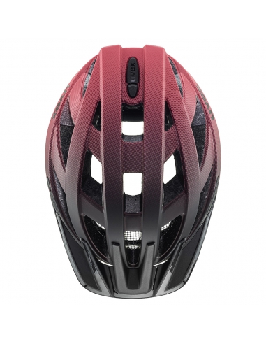 Kask rowerowy Uvex I-vo CC MIPS Black-Red Mat