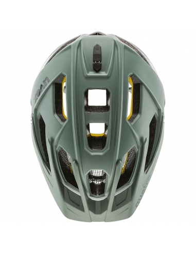 Kask rowerowy Uvex Quatro CC MIPS Moss Green - Rhino Mat