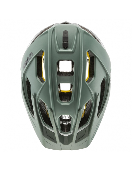 Kask rowerowy Uvex Quatro CC MIPS Moss Green - Rhino Mat