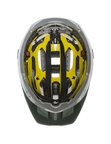 Kask rowerowy Uvex Quatro CC MIPS Moss Green - Rhino Mat