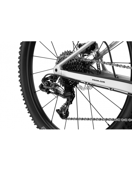 Rower dziecięcy MTB woom 5 OFF AIR z amortyzacją (24") Black