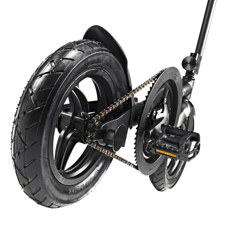 Hulajnoga-rower Micro Pedalflow czarny