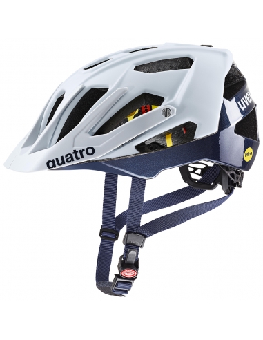 Kask rowerowy Uvex Quatro CC MIPS Cloud - Deep Space Mat