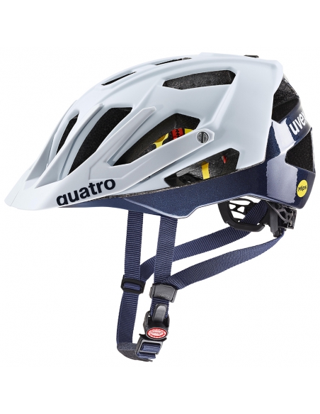 Kask rowerowy Uvex Quatro CC MIPS Cloud - Deep Space Mat