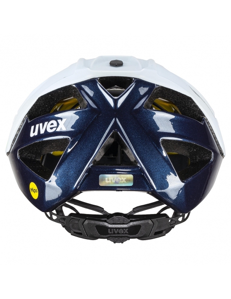 Kask rowerowy Uvex Quatro CC MIPS Cloud - Deep Space Mat
