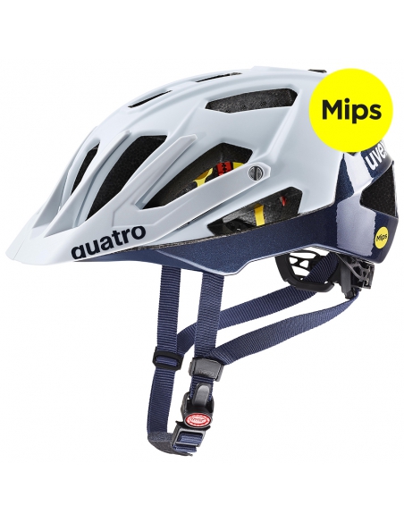 Kask rowerowy Uvex Quatro CC MIPS Cloud - Deep Space Mat