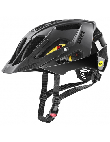Kask rowerowy Uvex Quatro CC MIPS Black Mat