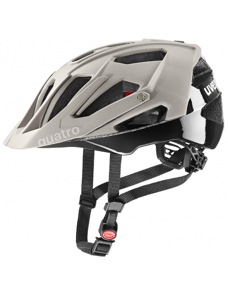 Kask rowerowy Uvex Quatro CC Oak Brown - Black Mat