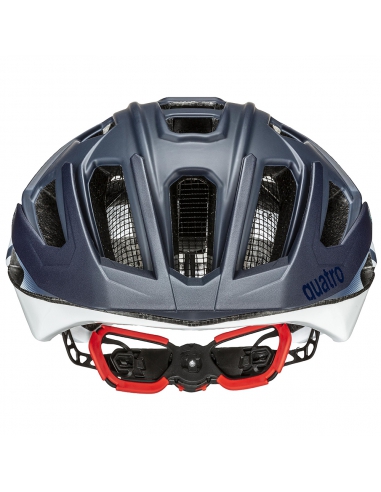 Kask rowerowy Uvex Quatro CC Deep Space - White Mat