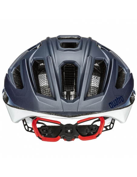 Kask rowerowy Uvex Quatro CC Deep Space - White Mat