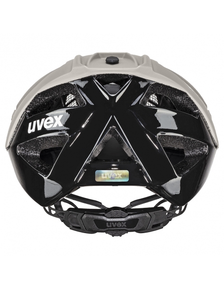 Kask rowerowy Uvex Quatro CC Oak Brown - Black Mat