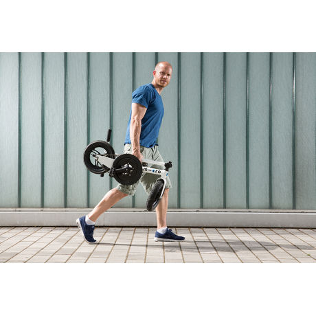 Hulajnoga-rower Micro Pedalflow biały