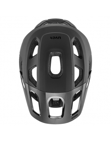 Kask rowerowy Uvex React Black Mat