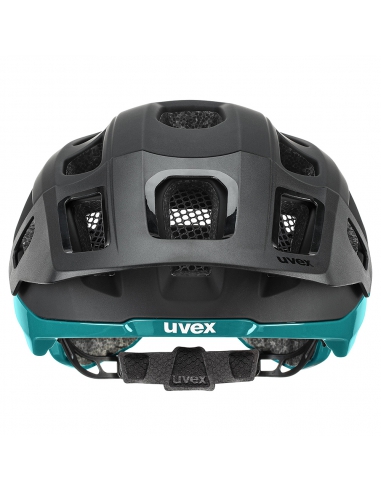 Kask rowerowy Uvex React Black-Teal Mat