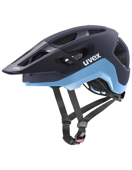 Kask rowerowy Uvex React Deep Space-Azure Mat
