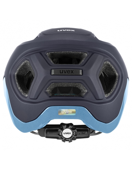 Kask rowerowy Uvex React Deep Space-Azure Mat