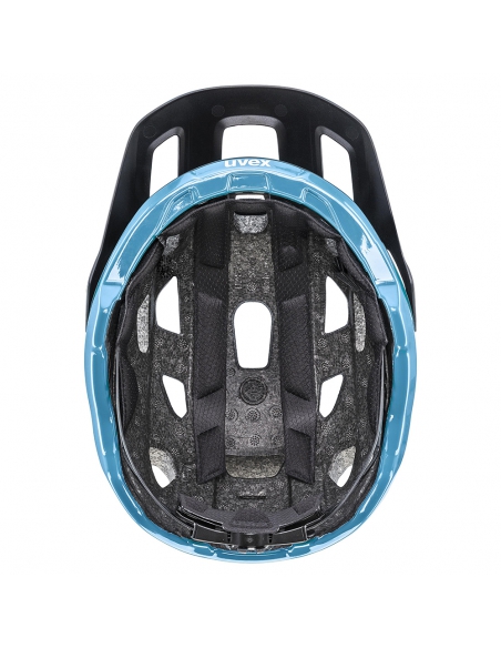 Kask rowerowy Uvex React Deep Space-Azure Mat
