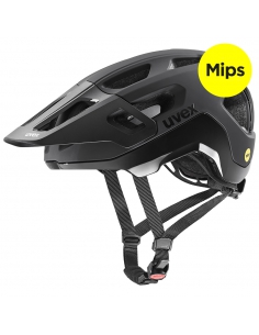Kask rowerowy Uvex React MIPS Black Mat