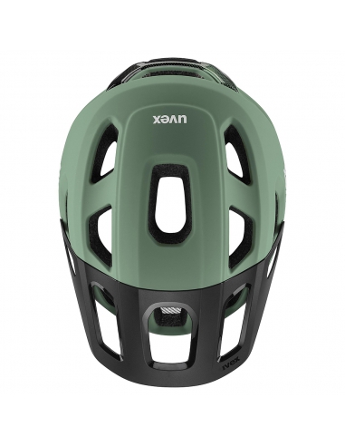 Kask rowerowy Uvex React MIPS Moss Green-Black Mat