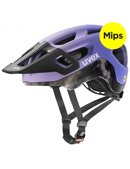 Kask rowerowy Uvex React MIPS Lilac-Oak Mat