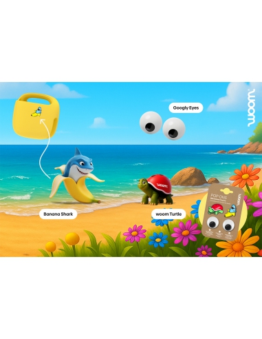 Przypinki woom POP ONS Tropical Fun (do...