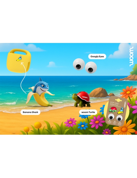 Przypinki woom POP ONS Tropical Fun (do koszyczków woom POP)
