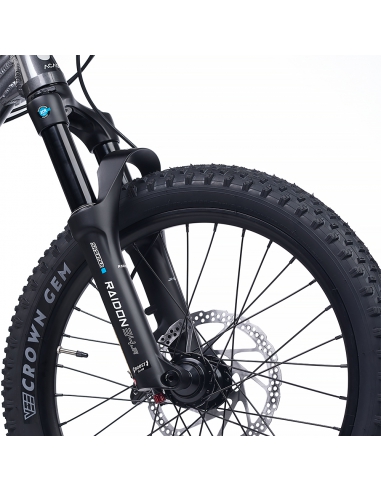 Rower dziecięcy MTB Academy S-Grade 4 TRAIL z amortyzacją (20") Space